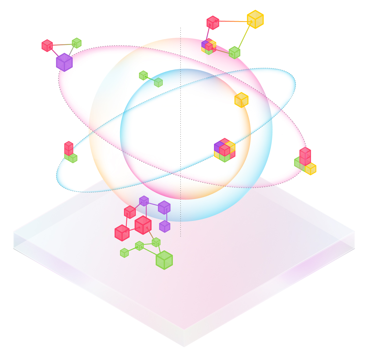 Networked Intelligence Illustration